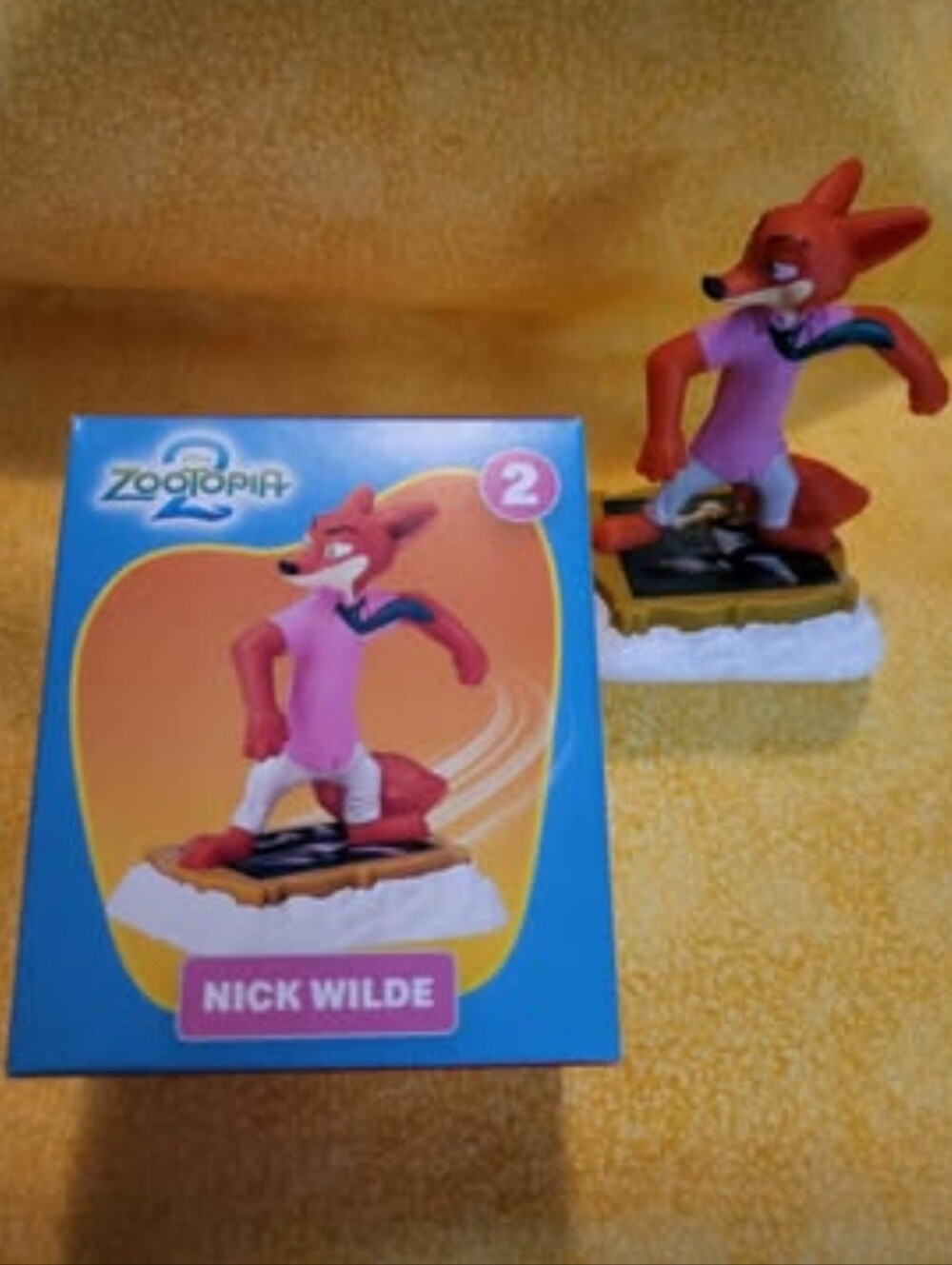 Nick Wilde from Disney Zootopia 2 (Happy Meal Toy)
